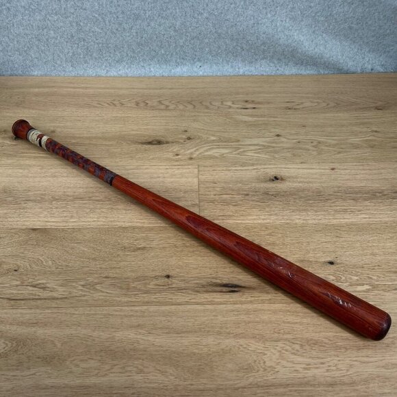 Vintage Hanna Batrite Athens GA No TSB Softball Red Wooden Bat Collectable Rare - Picture 1 of 9